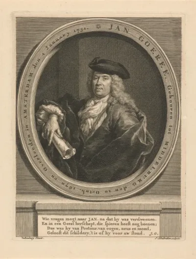 Portret van Jan Goeree
