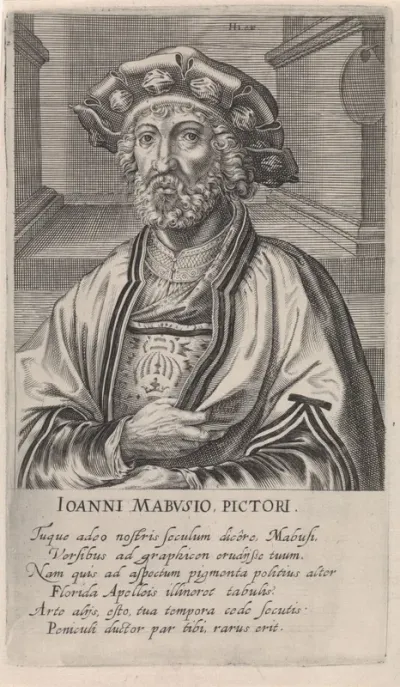 Portret van Jan Gossaert