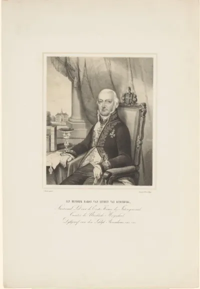 Portret van Jan Hendrik Lynden van Lunenburg
