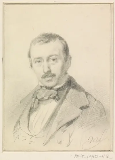 Portret van Jan Hendrik van de Laar