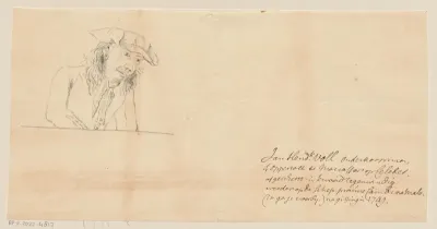 Portret van Jan hendrik Voll
