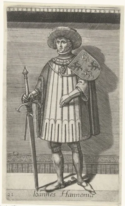 Portret van Jan II, graaf van Holland