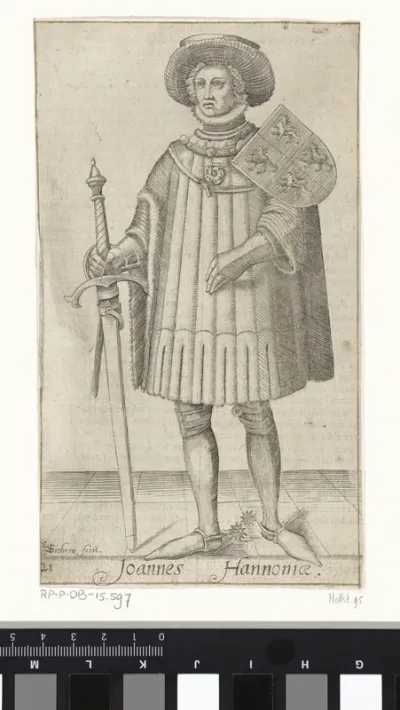 Portret van Jan II, graaf van Holland