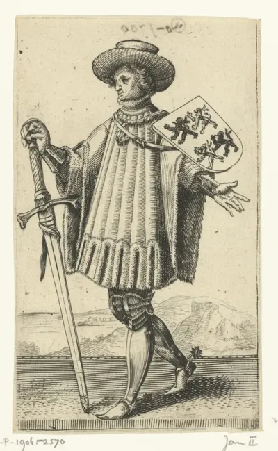 Portret van Jan II, graaf van Holland