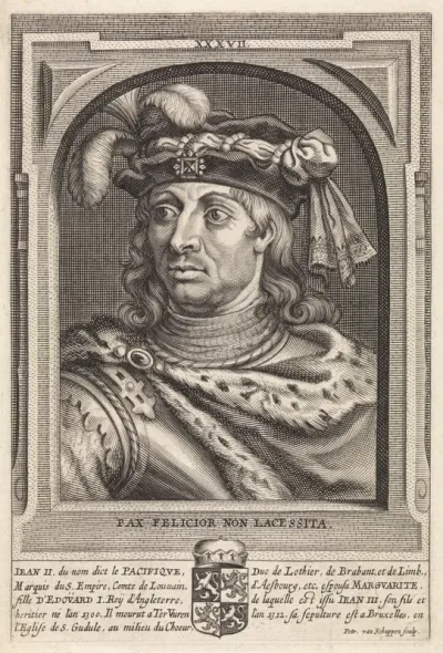 Portret van Jan II, hertog van Brabant
