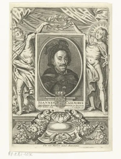 Portret van Jan II Kazimierz