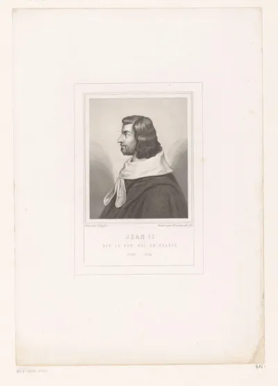 Portret van Jan II van Frankrijk