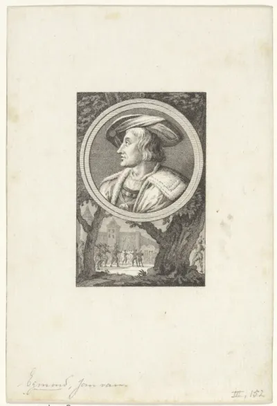 Portret van Jan III van Egmond