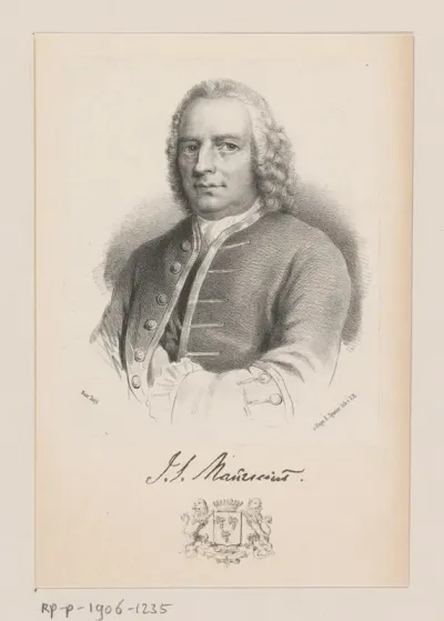 Portret van Jan Jacob Mauricius