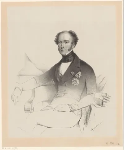Portret van Jan Jacob Rochussen