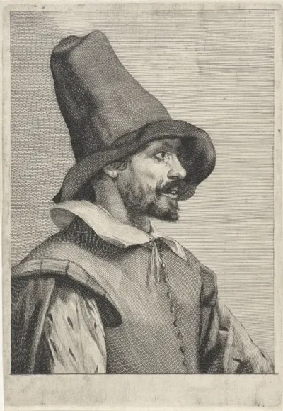 Portret van Jan Jansz, alias Jan de Dood