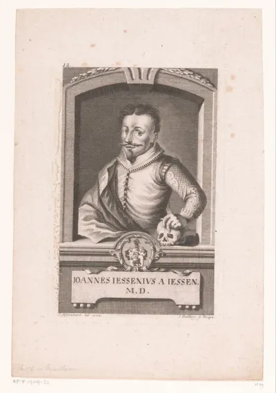 Portret van Jan Jessenius