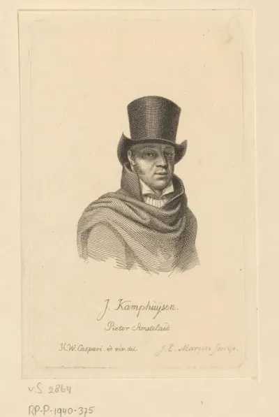 Portret van Jan Kamphuijsen