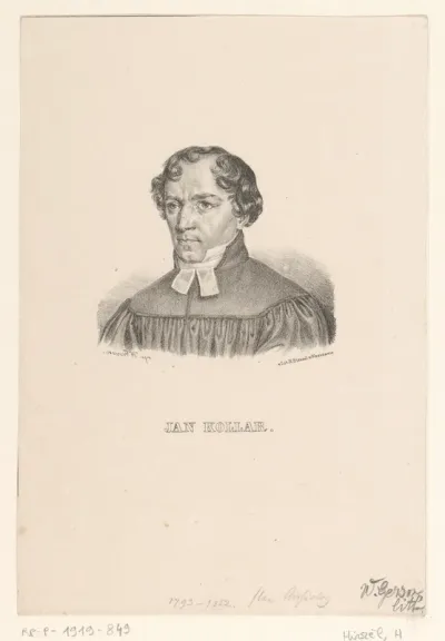 Portret van Ján Kollár