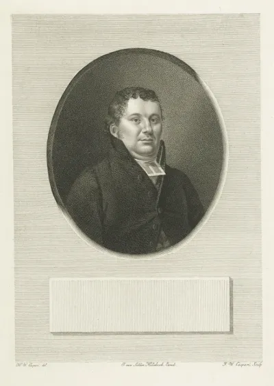 Portret van Jan Kortenhoef Smith