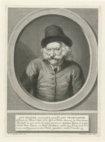 Portret van Jan Kuiper