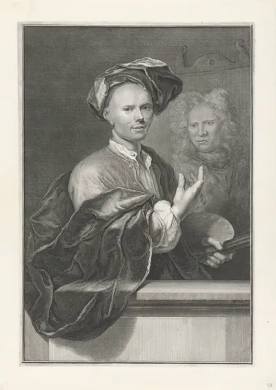 Portret van Jan Maurits Quinkhard