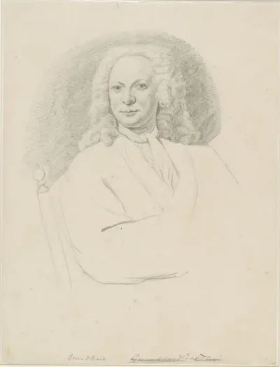 Portret van Jan Maurits Quinkhard