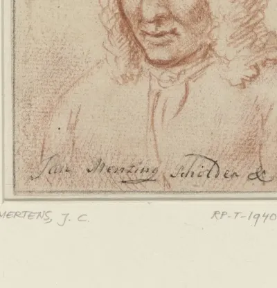 Portret van Jan Mensing