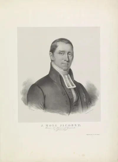 Portret van Jan Moll Jacobzn