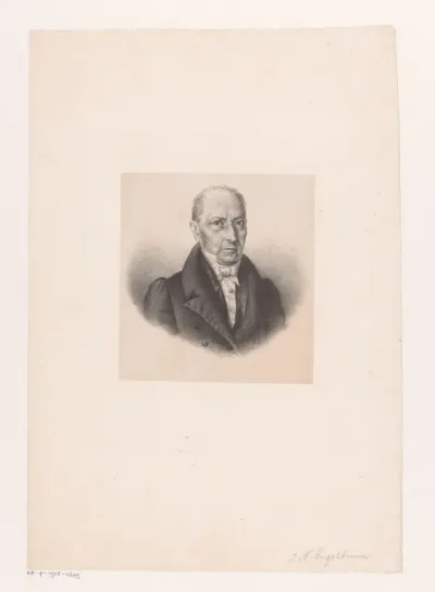 Portret van Jan Nicolaas Engeltrum