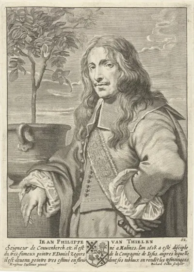 Portret van Jan Philip van Thielen