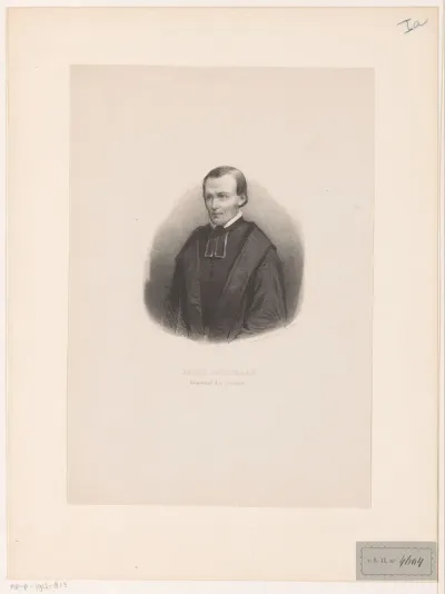 Portret van Jan Roothaan