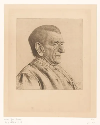 Portret van Jan Schaap