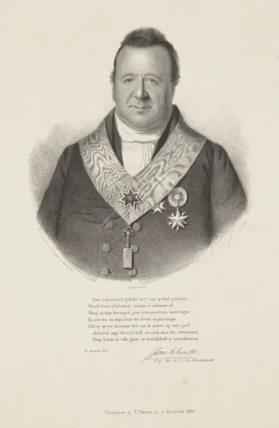 Portret van Jan Schouten