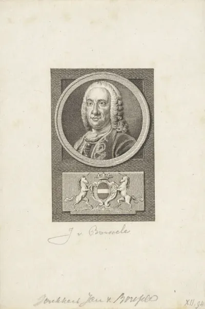 Portret van Jan van Borssele van der Hooge