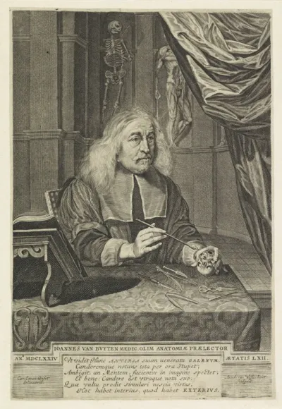 Portret van Jan van Buyten, op 62-jarige leeftijd