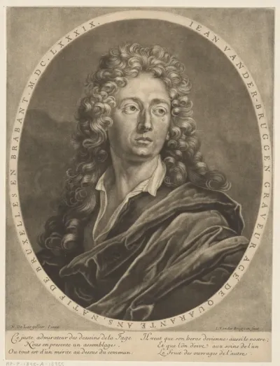 Portret van Jan van der Bruggen