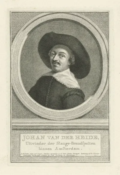 Portret van Jan van der Heyden