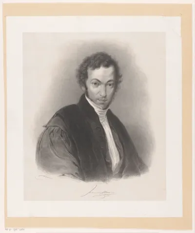 Portret van Jan van der Hoeven