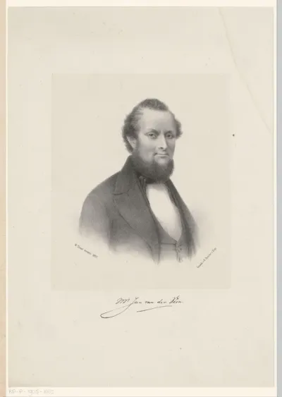 Portret van Jan van der Veen
