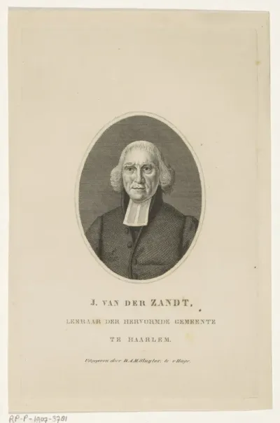 Portret van Jan van der Zandt