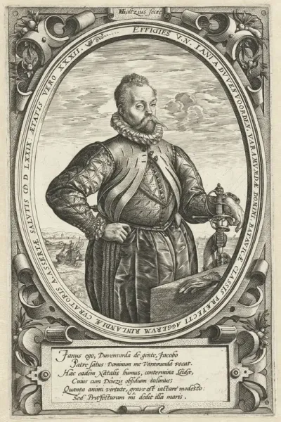 Portret van Jan van Duvenvoorde op 32-jarige leeftijd