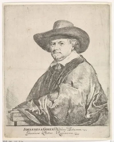 Portret van Jan van Goyen