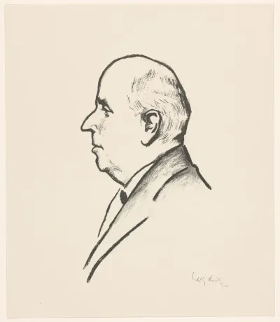 Portret van Jan van Leeuwen