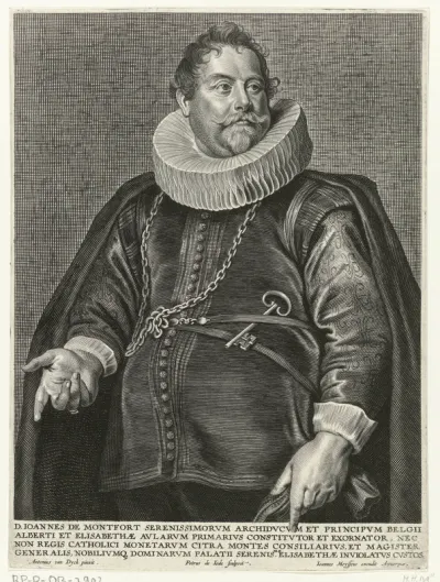 Portret van Jan van Montfort