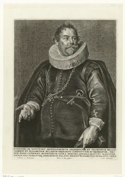 Portret van Jan van Montfort