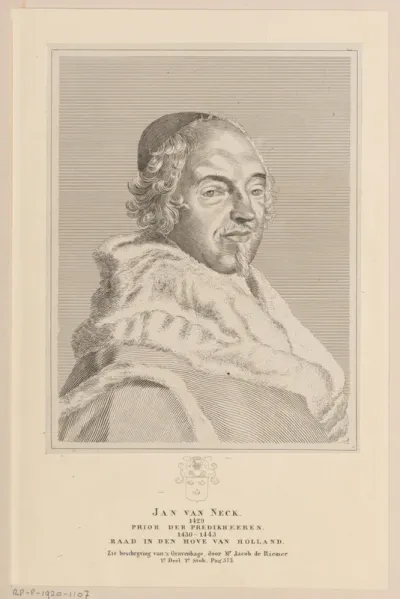 Portret van Jan van Neck