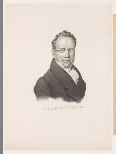 Portret van Jan van 's Gravenweerd