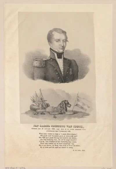 Portret van Jan van Speyk