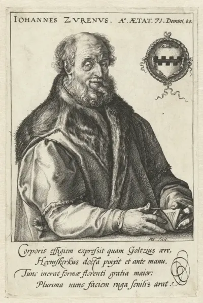 Portret van Jan van Suren