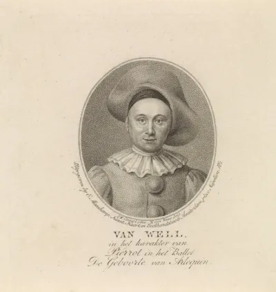 Portret van Jan van Well