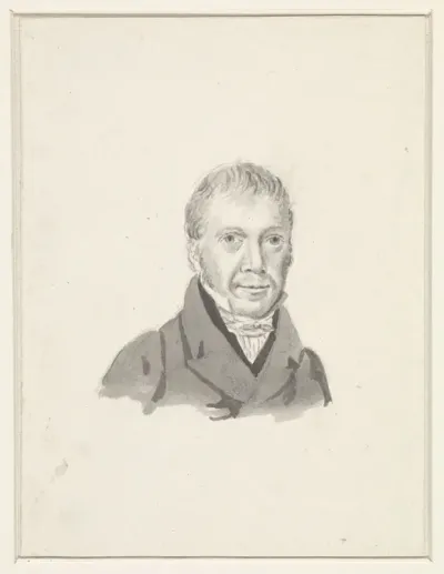 Portret van Jan Willem Caspari