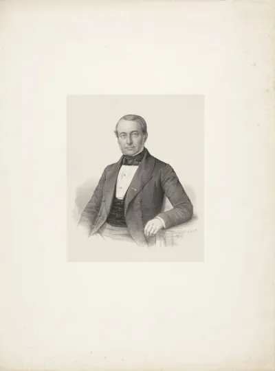 Portret van Jan Willem Louis van Oort