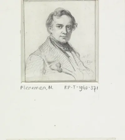 Portret van Jan Willem Pieneman