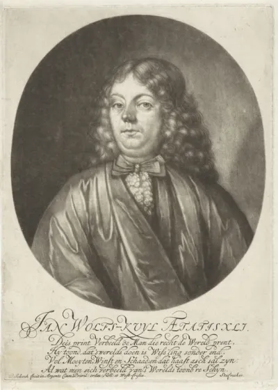 Portret van Jan Wolfs-Kuyl